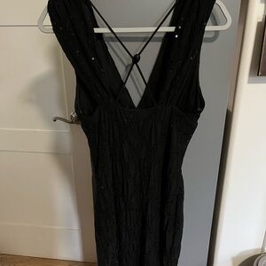 Elegant Black Sleeveless Dress